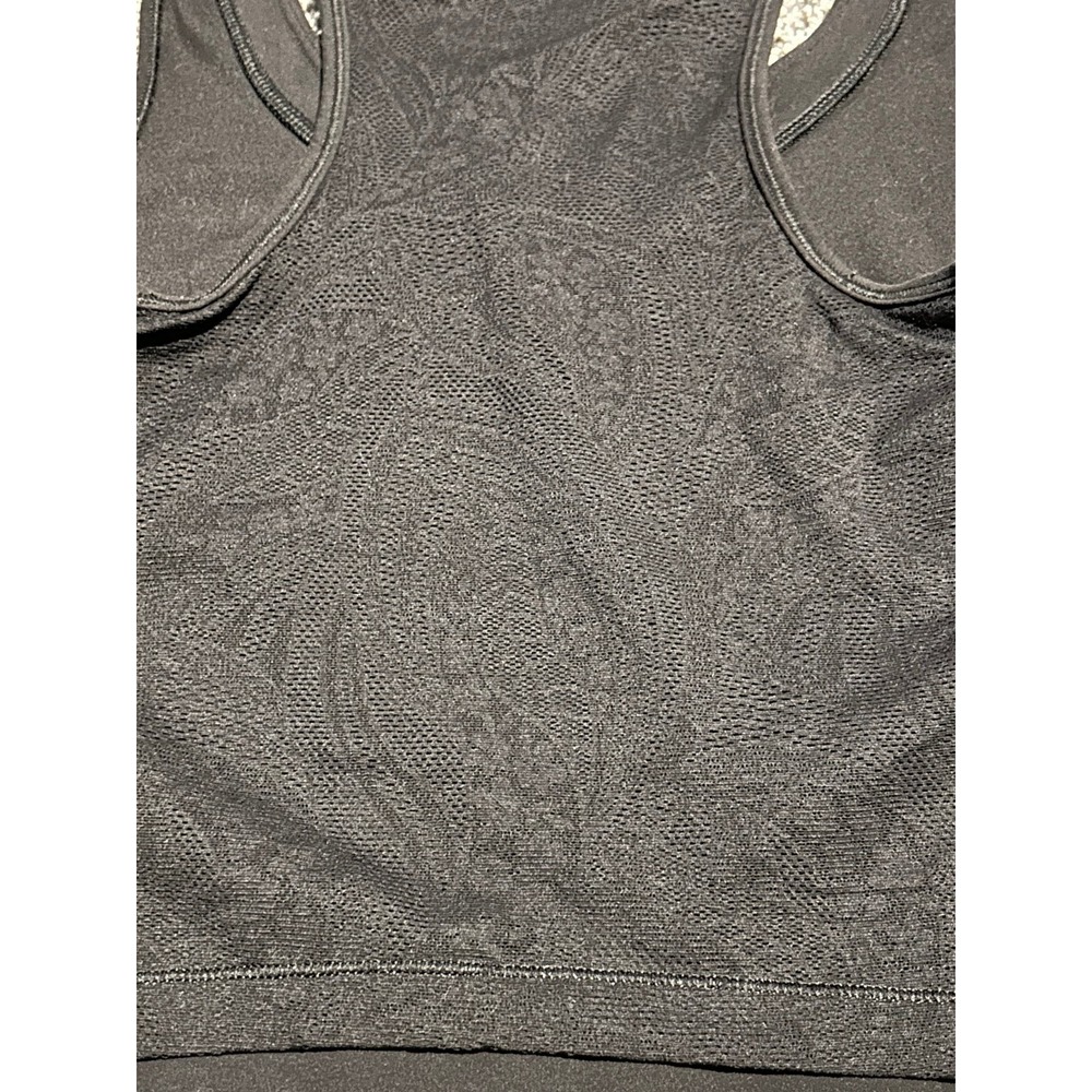 Athleta black lace tank top shirt women's small. E12 - Picture 3 of 4